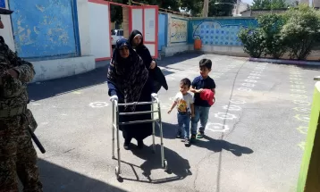حماسه حضور تفرشیها در انتخابات