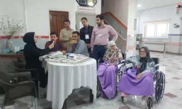 حماسه حضور تفرشیها در انتخابات