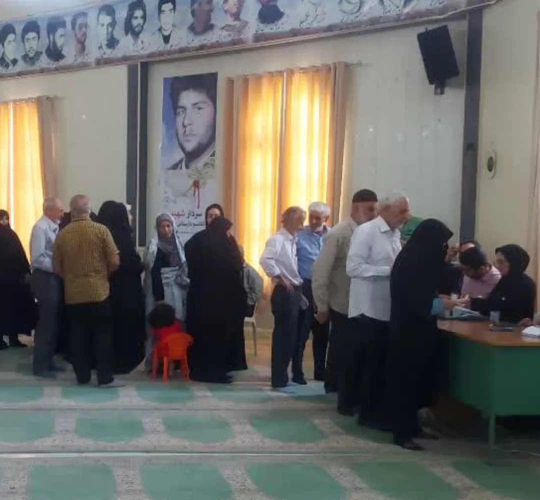 جلوه‌های زیبای مشارکت تفرشی‌ها در انتخابات