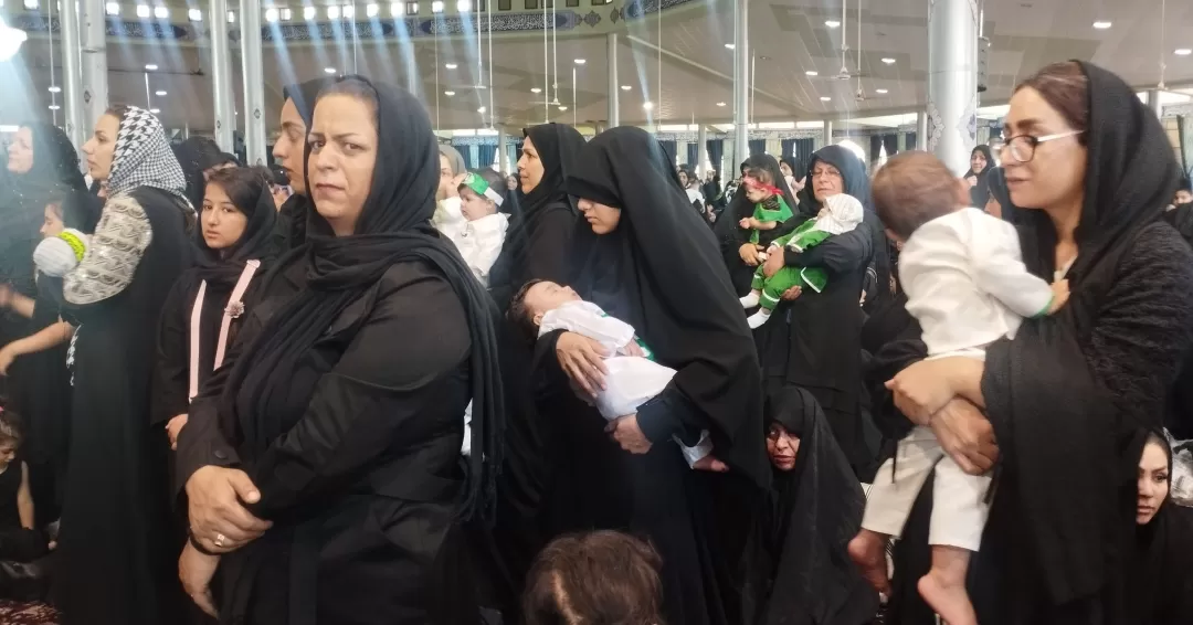 همایش شیرخوارگان حسینی در اراک برگزار شد