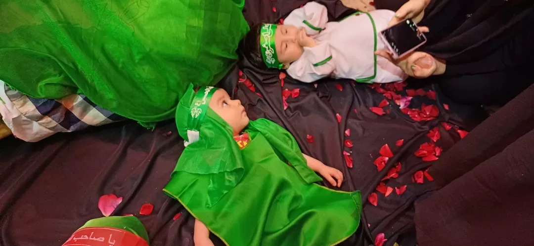 مراسم شیرخوارگان حسینی در فراهان