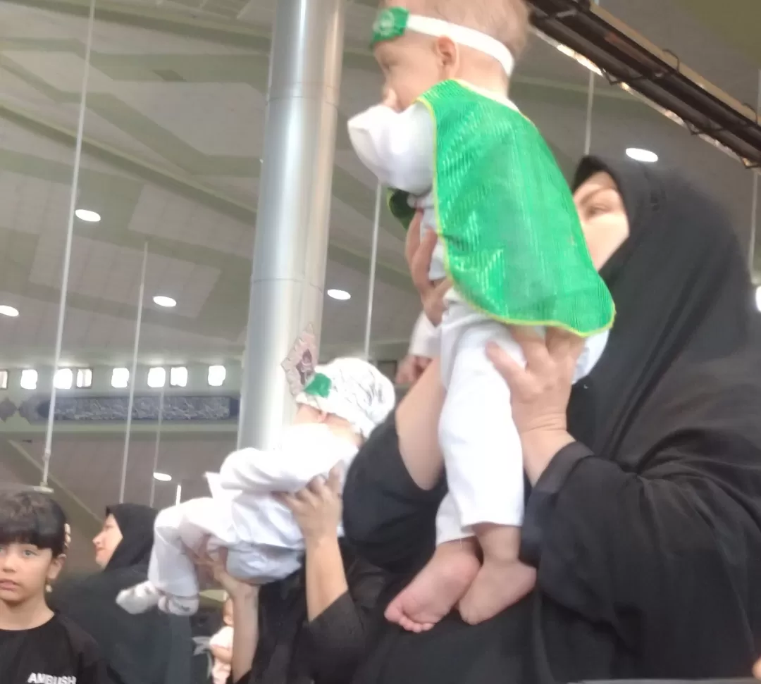 همایش شیرخوارگان حسینی در اراک برگزار شد