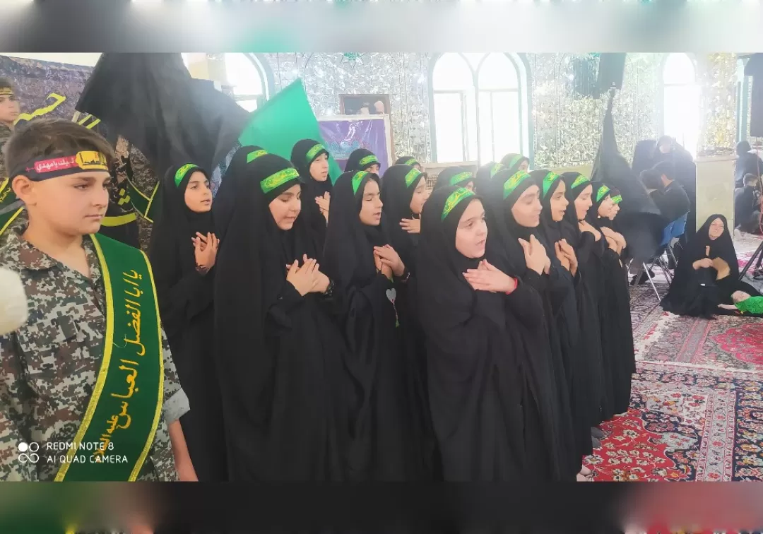 مراسم شیرخوارگان حسینی در خنداب برگزار شد