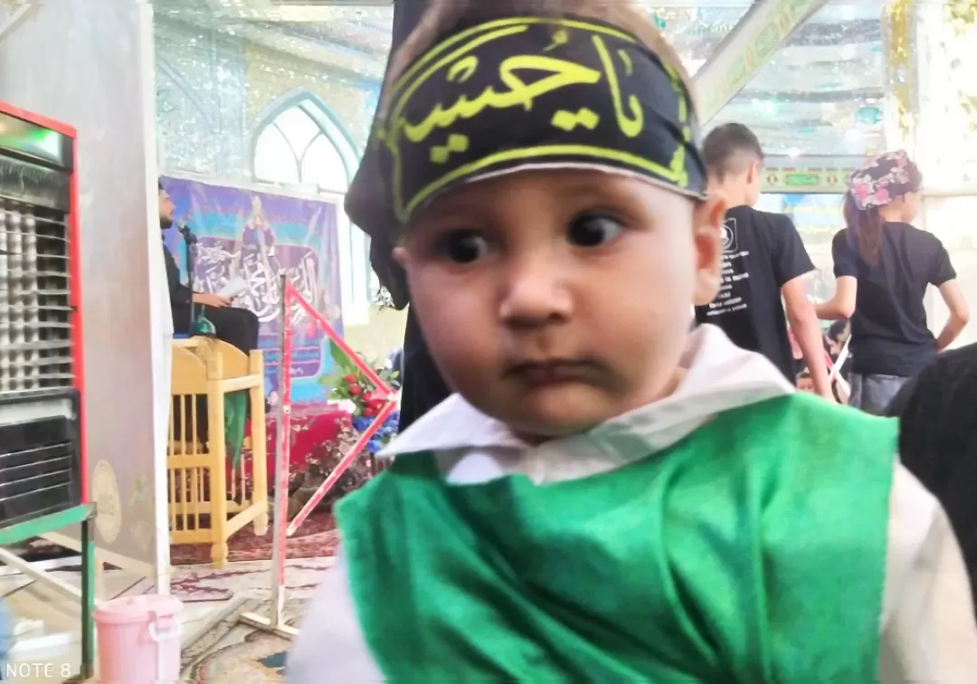 مراسم شیرخوارگان حسینی در خنداب برگزار شد
