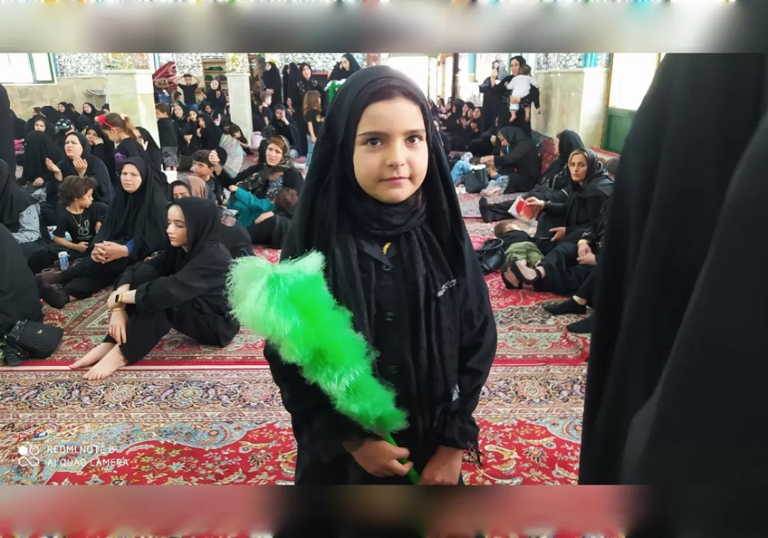 مراسم شیرخوارگان حسینی در خنداب برگزار شد