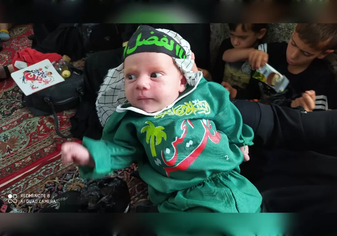 مراسم شیرخوارگان حسینی در خنداب برگزار شد