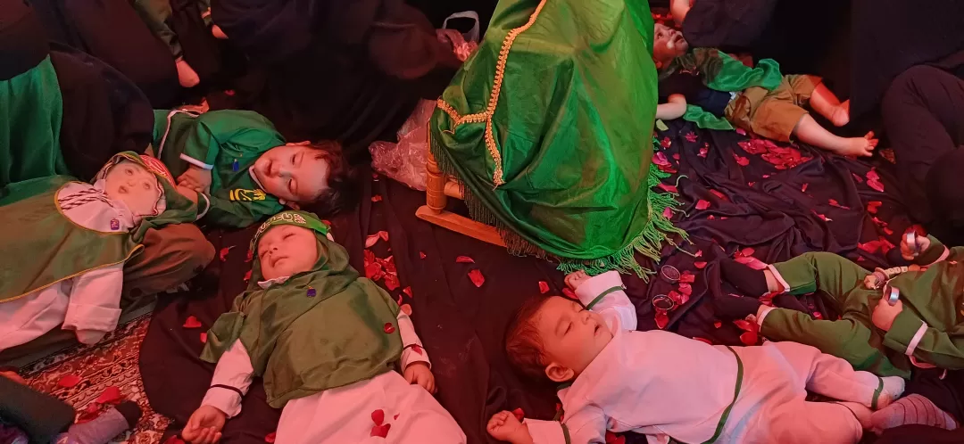 مراسم شیرخوارگان حسینی در فراهان