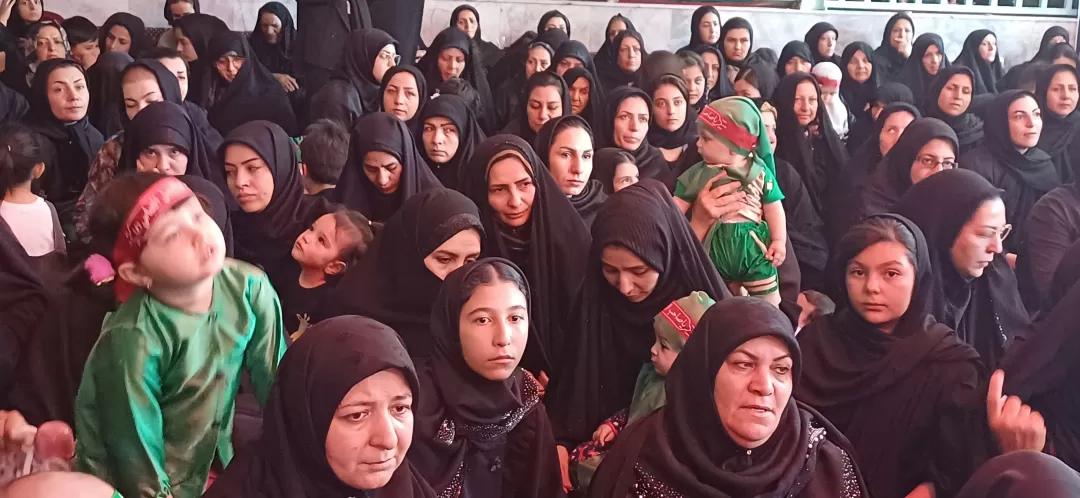 مراسم شیرخوارگان حسینی در فراهان