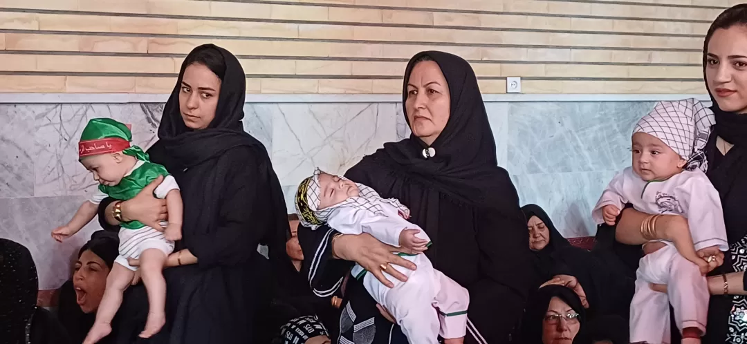 مراسم شیرخوارگان حسینی در فراهان