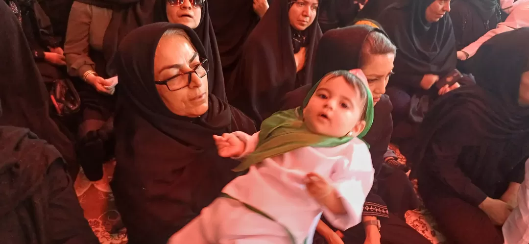 مراسم شیرخوارگان حسینی در فراهان