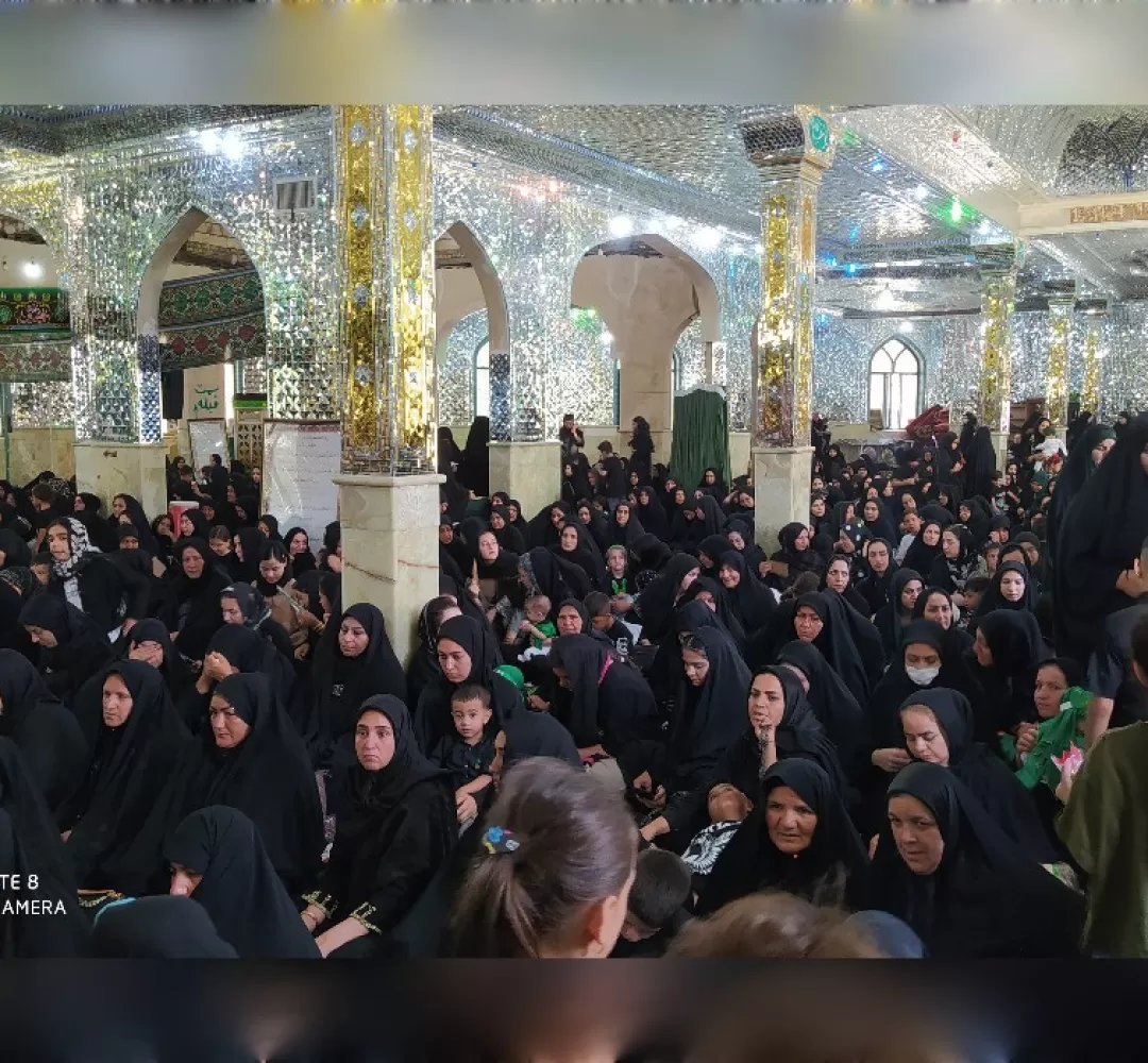 مراسم شیرخواران حسینی در خنداب
