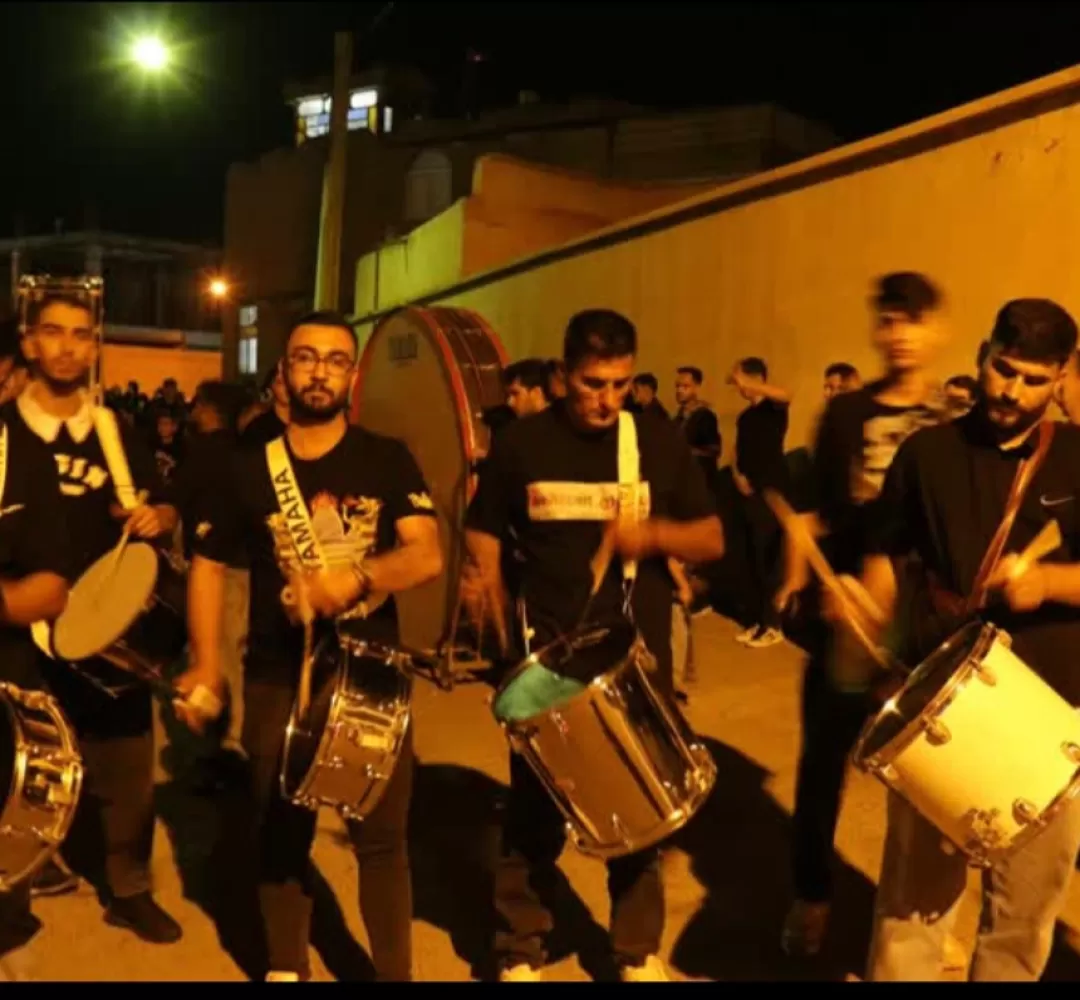 مراسم عزاداری روز ششم در زرندیه برگزار شد