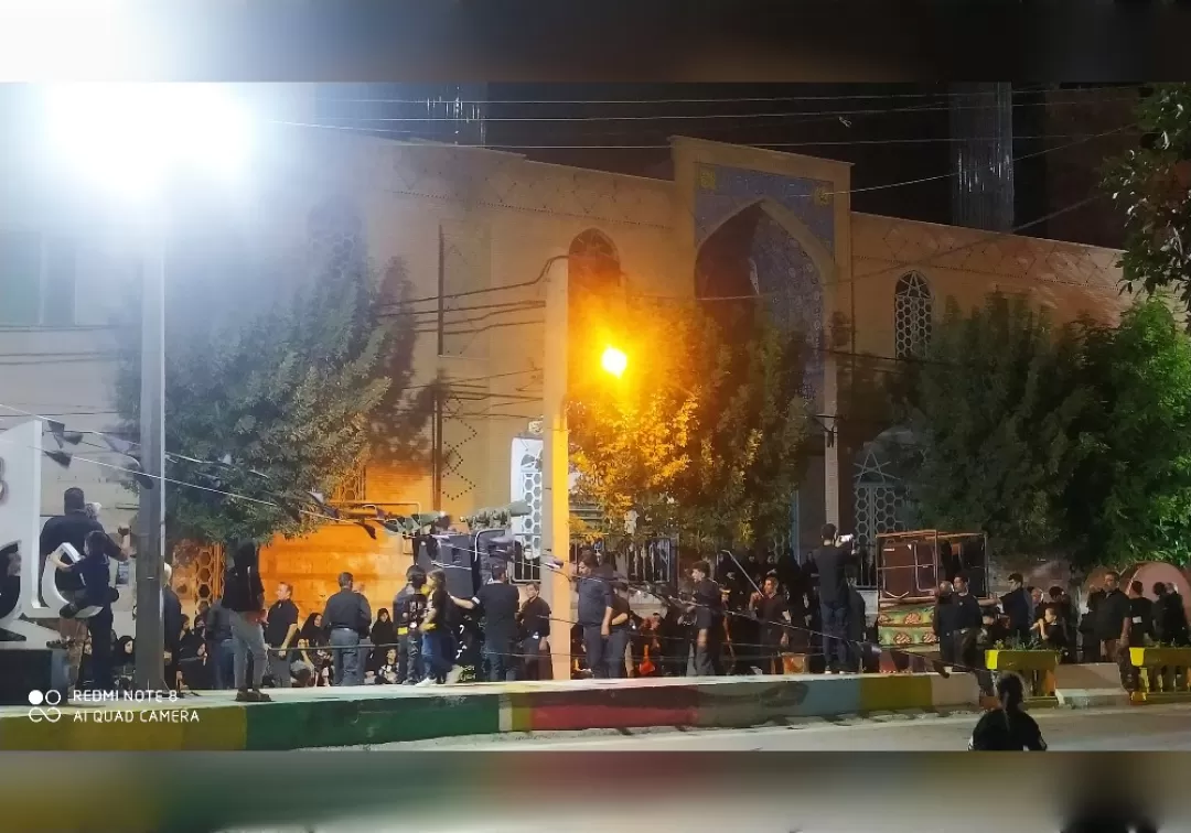 مراسم عزاداری شب تاسوعا در خنداب