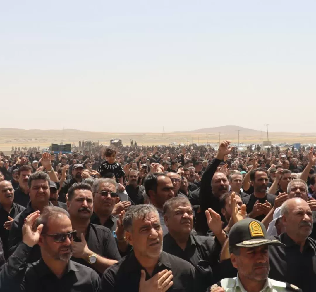 فراهان در سوگ ساقی کربلا
