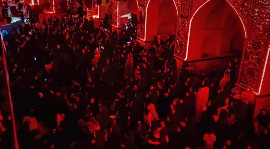 عزاداری شب عاشورای حسینی در ساوه