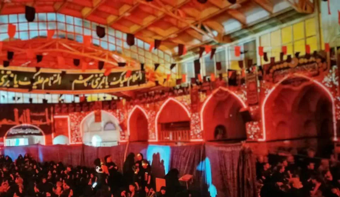 عزاداری شب عاشورای حسینی در ساوه