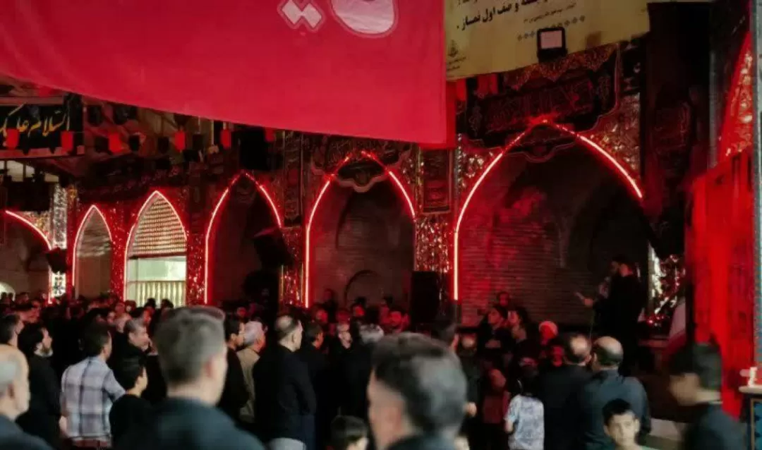 عزاداری شب عاشورای حسینی در ساوه
