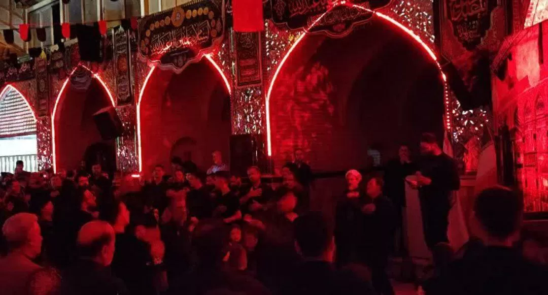عزاداری شب عاشورای حسینی در ساوه