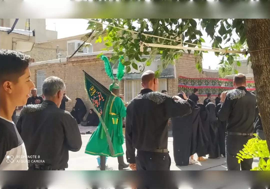 مراسم عزاداری صبح عاشورا در خنداب