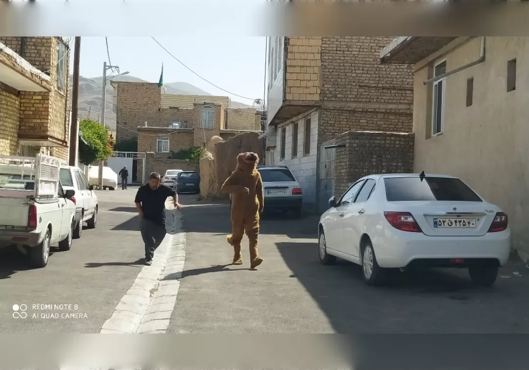 مراسم عزاداری صبح عاشورا در خنداب