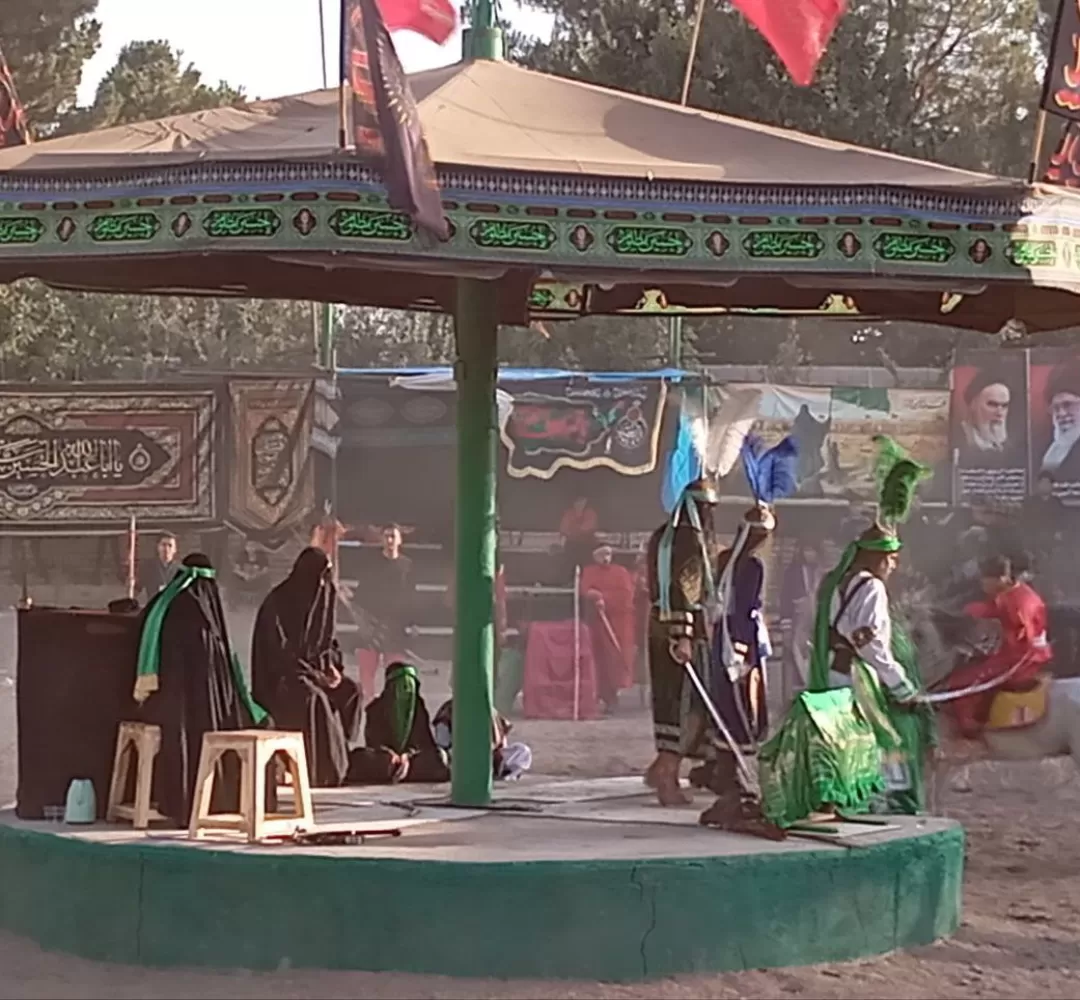 مراسم عاشورا در زرندیه برگزار شد