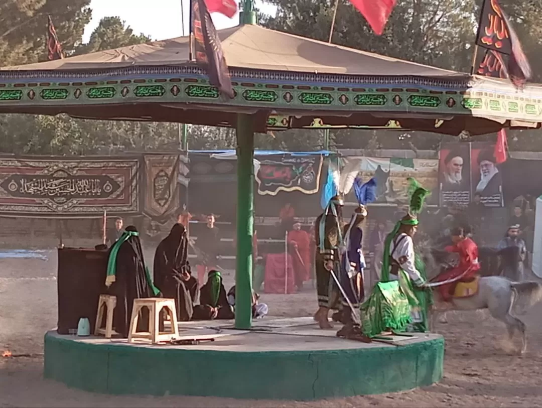 مراسم عاشورا در زرندیه برگزار شد