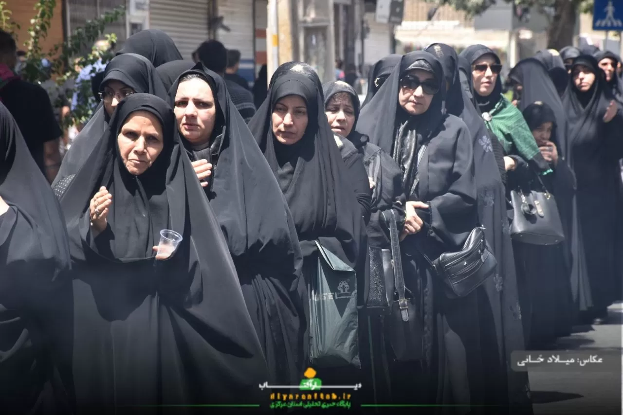 شور عزای عاشورای حسینی در اراک