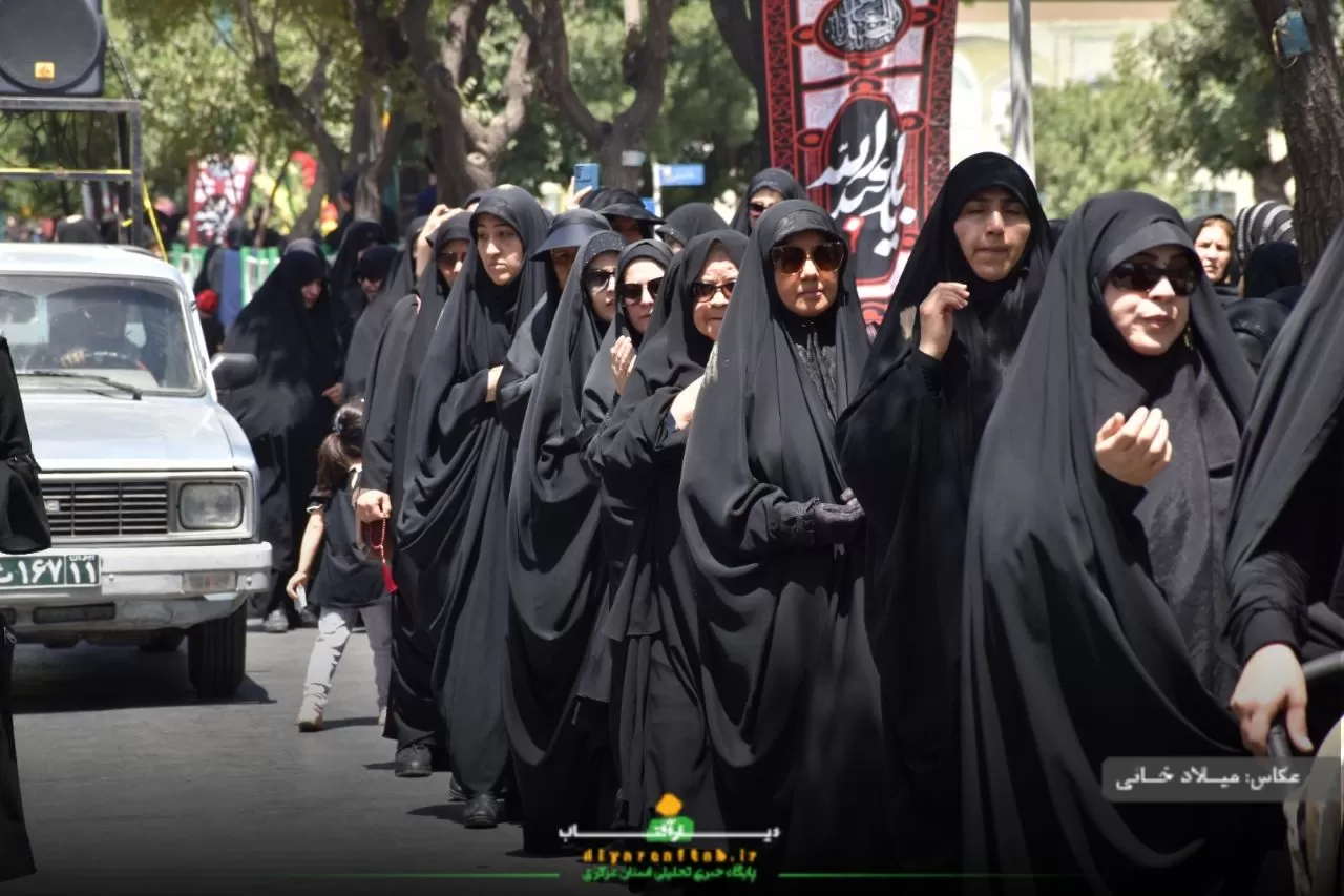 شور عزای عاشورای حسینی در اراک