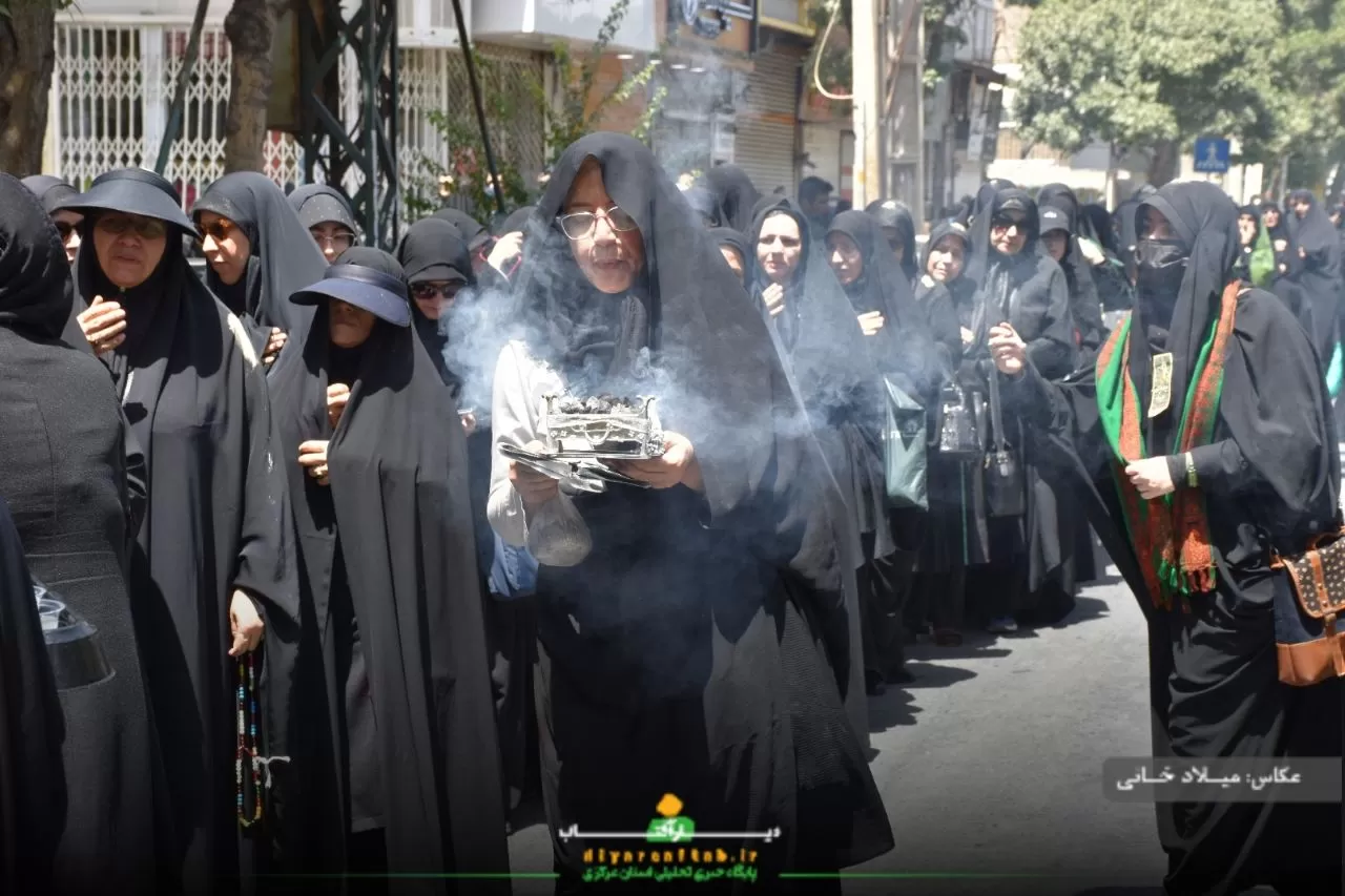 شور عزای عاشورای حسینی در اراک