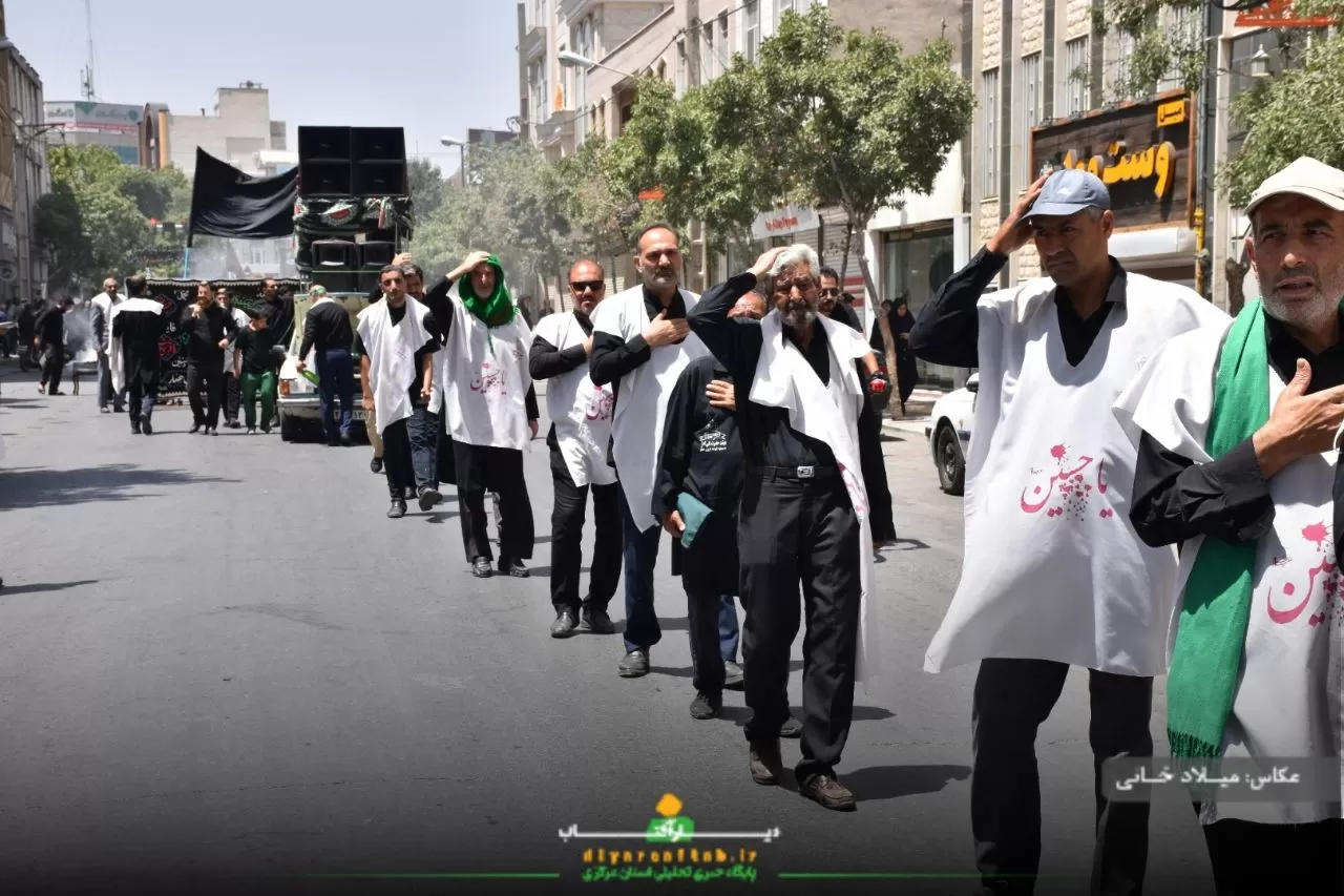 شور عزای عاشورای حسینی در اراک