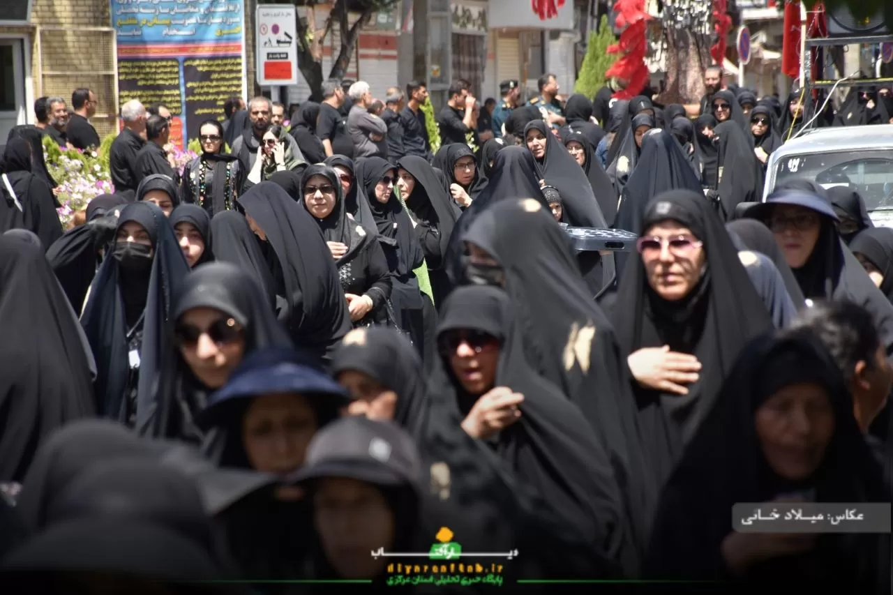 شور عزای عاشورای حسینی در اراک