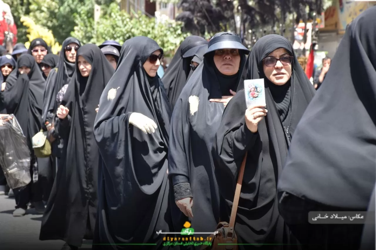 شور عزای عاشورای حسینی در اراک