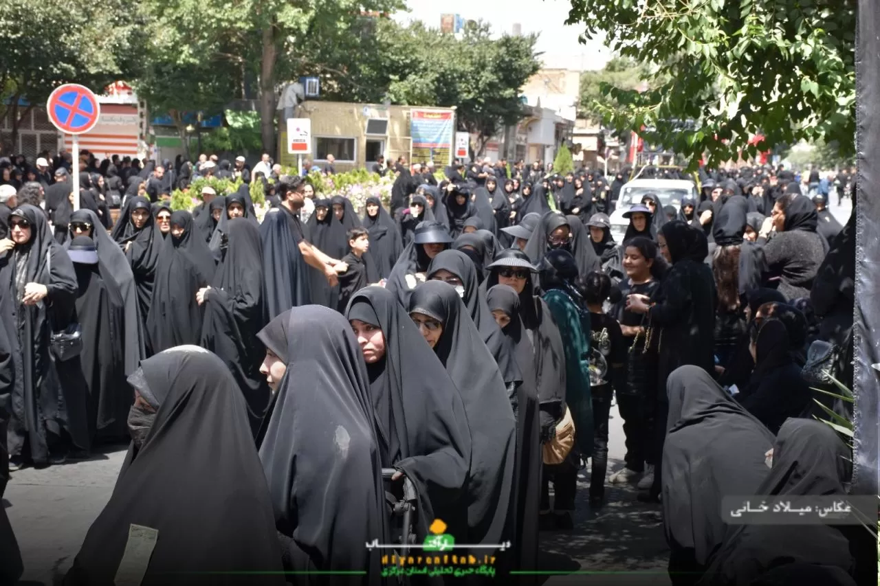 شور عزای عاشورای حسینی در اراک