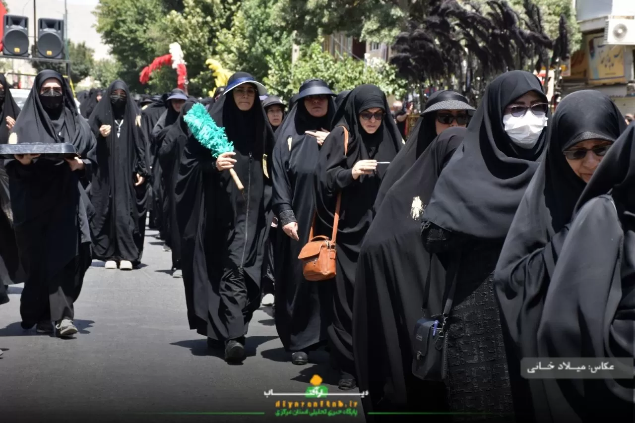 شور عزای عاشورای حسینی در اراک