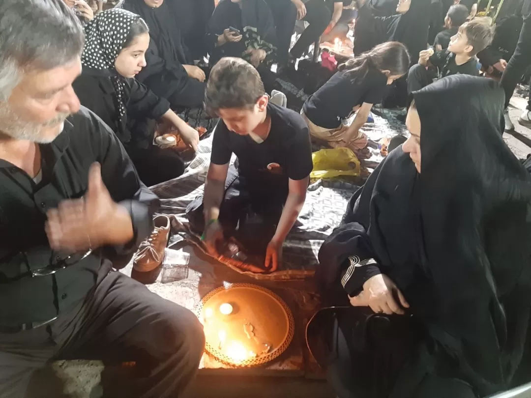 مراسم شام غریبان در ساوه برگزار شد