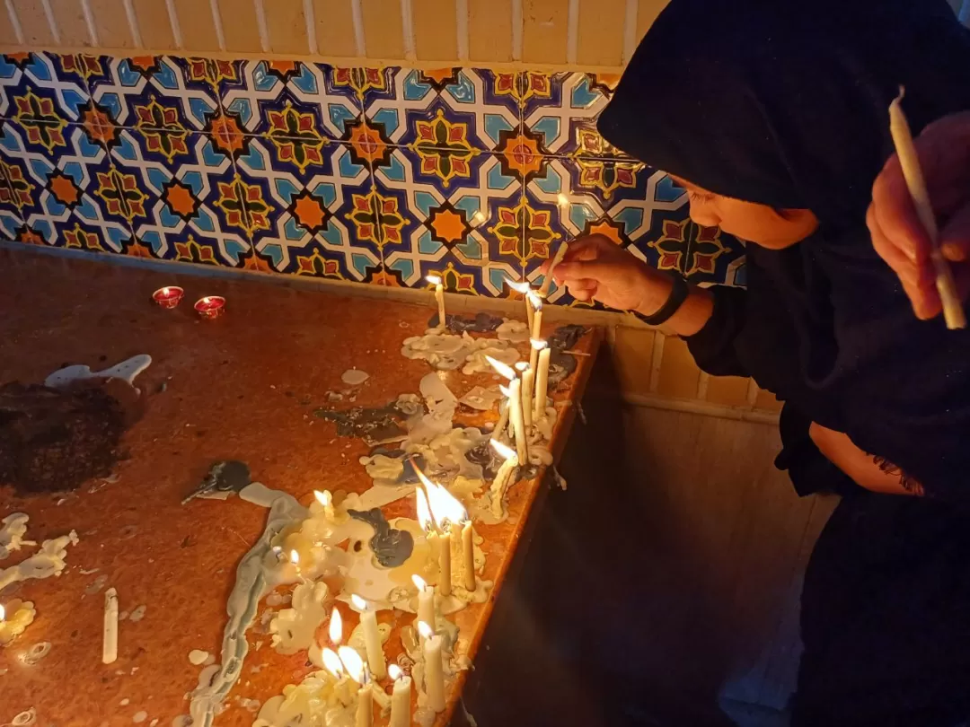 مراسم شام غریبان در ساوه برگزار شد