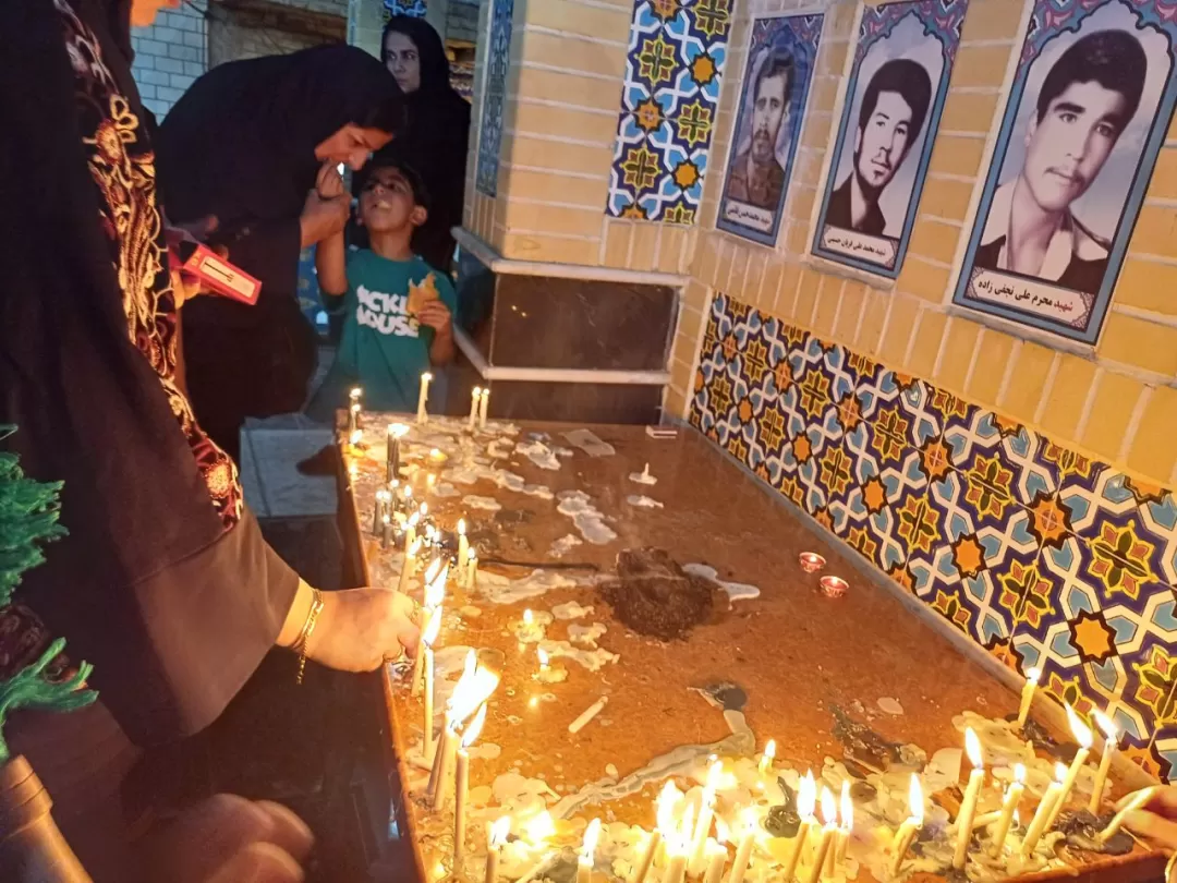 مراسم شام غریبان در ساوه برگزار شد