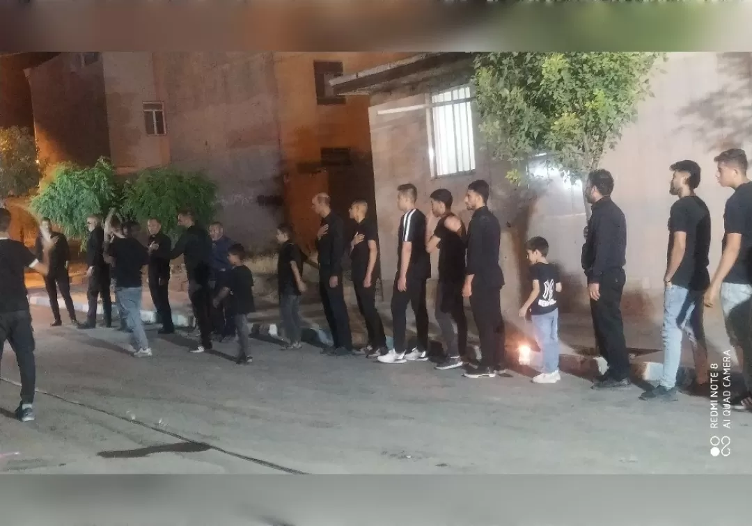مراسم شام غریبان در خنداب