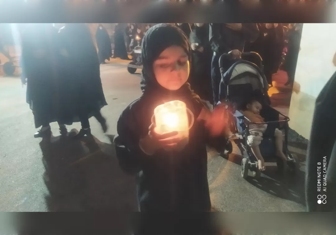 مراسم شام غریبان در خنداب
