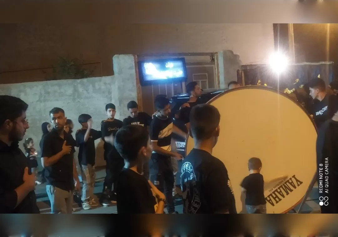 مراسم شام غریبان در خنداب