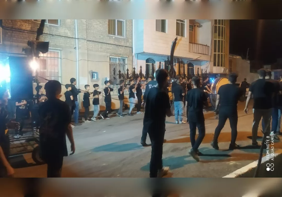 مراسم شام غریبان در خنداب