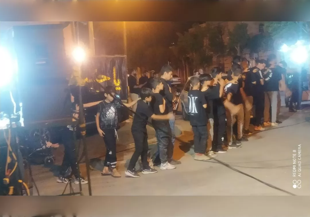 مراسم شام غریبان در خنداب