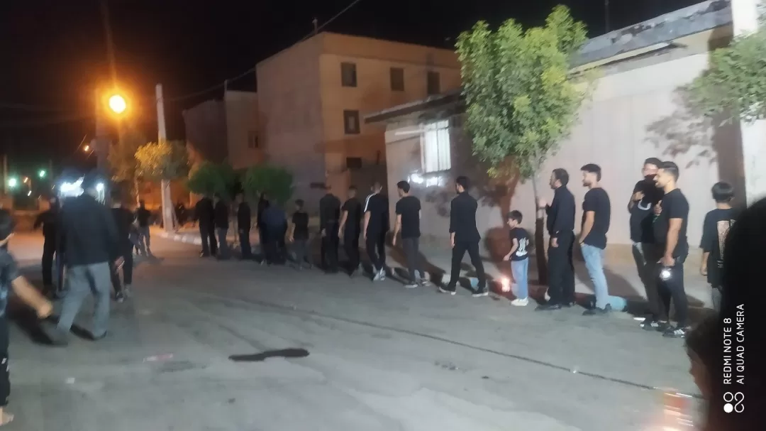 مراسم شام غریبان در خنداب