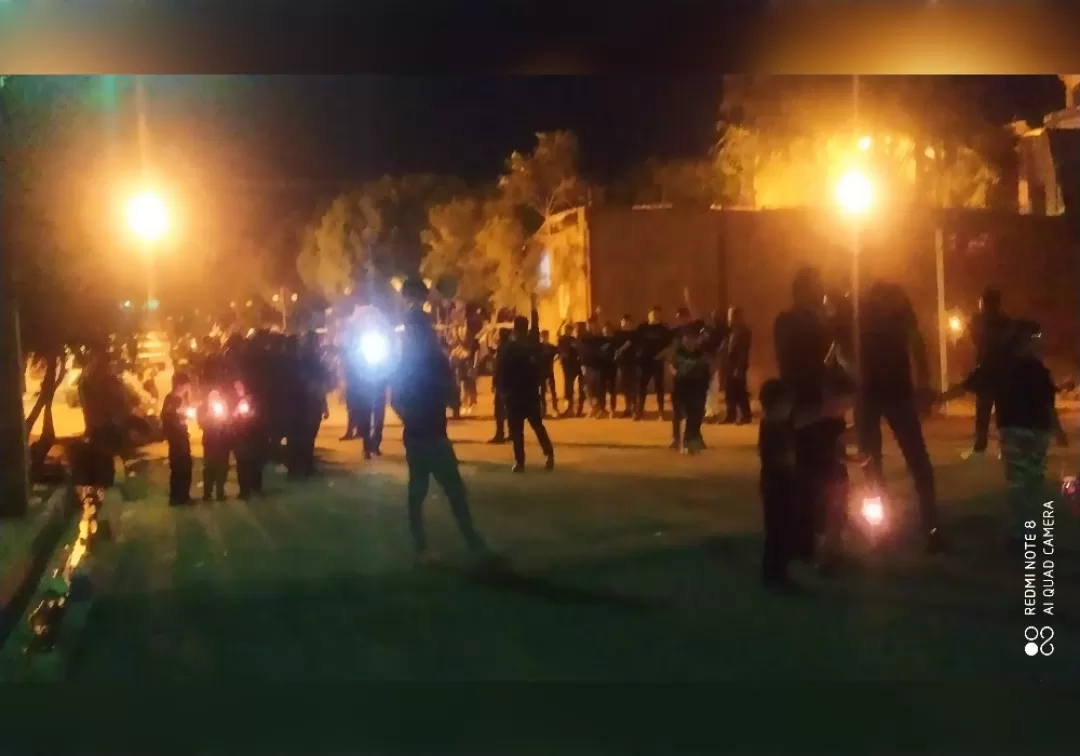 مراسم شام غریبان در خنداب
