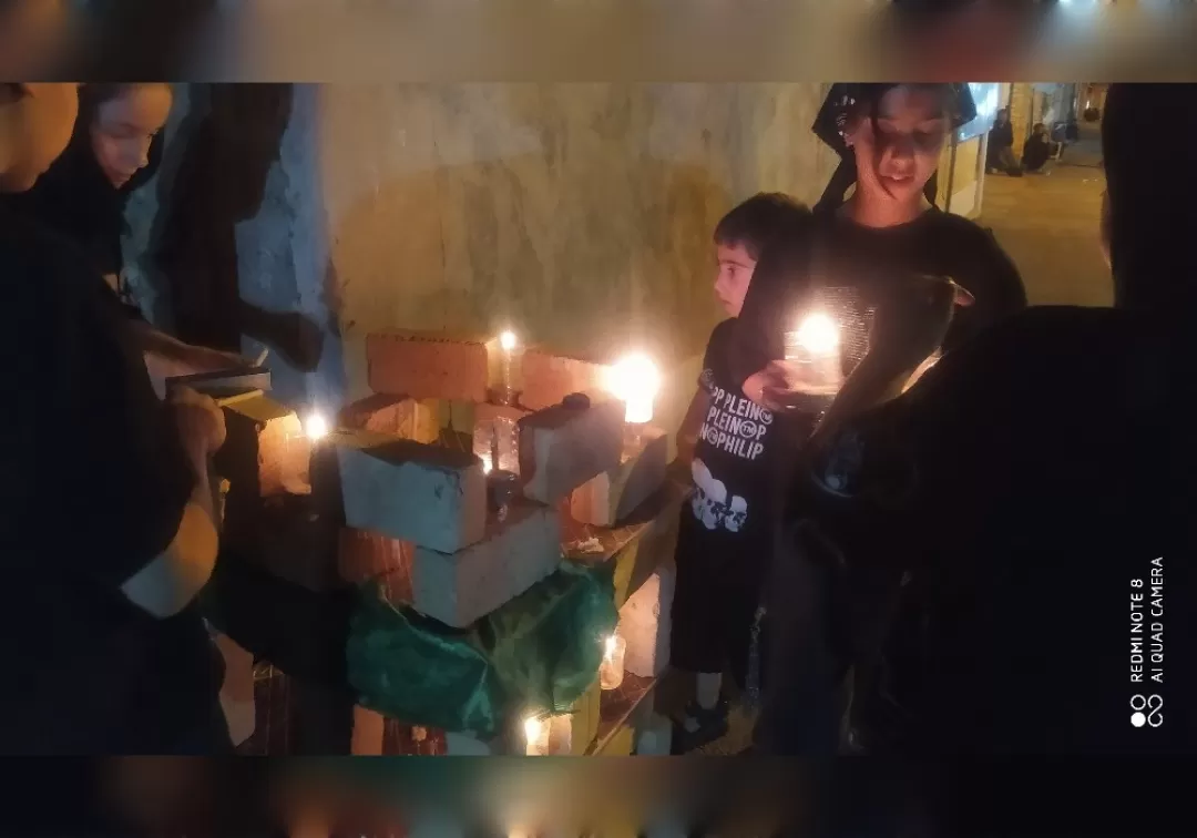 مراسم شام غریبان در خنداب