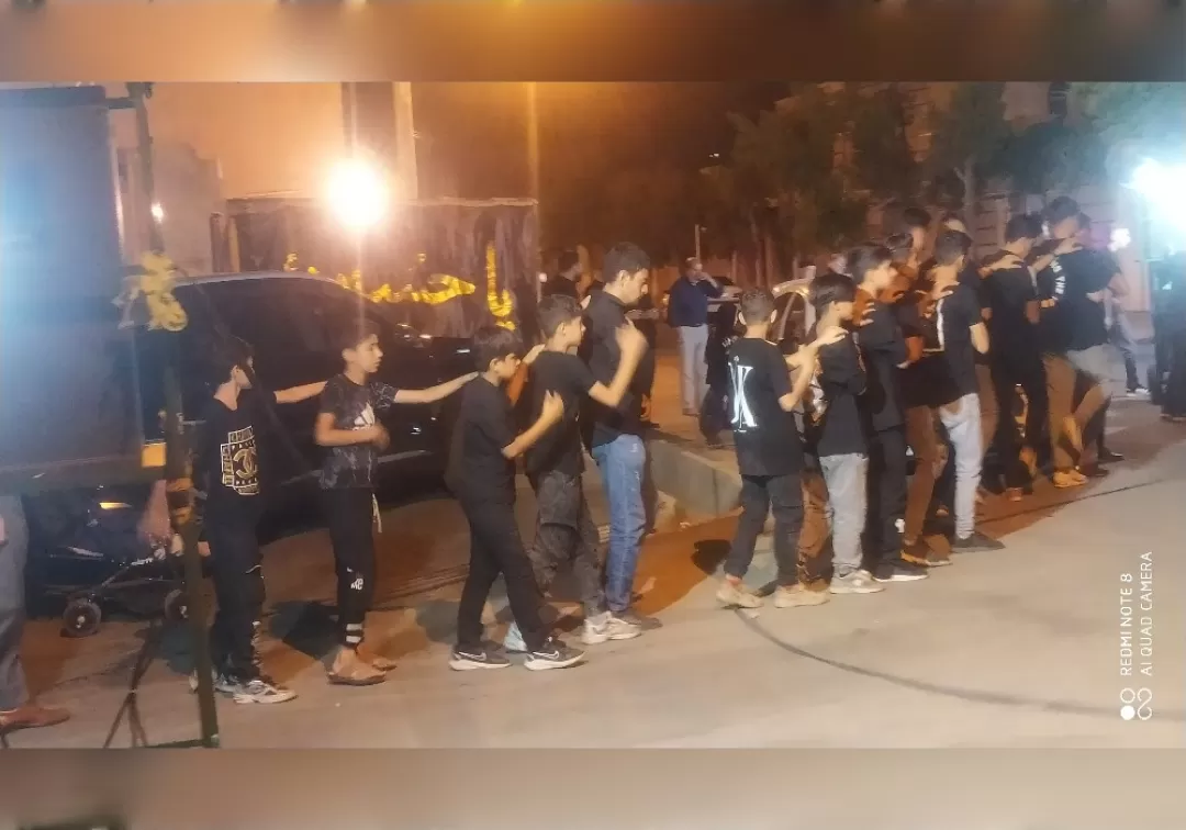 مراسم شام غریبان در خنداب