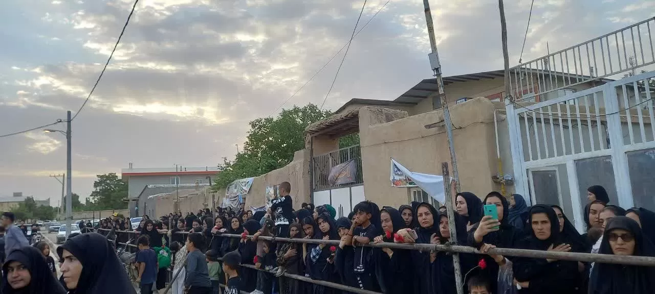 حرکت نمادین کاروان اسرای کربلا در فراهان