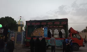 استقبال سرداب امام زمان(عج) در روستاهای ساوه