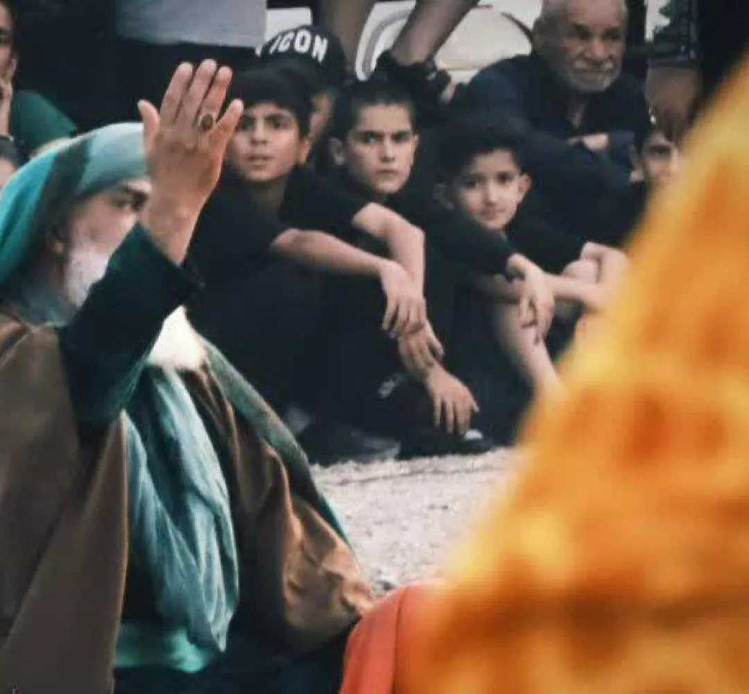 نمایش بزرگ واقعه عاشورا در ساوه اجرا شد