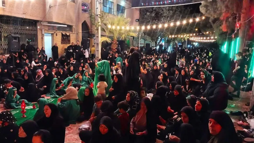 اجتماع در پناه حضرت رقیه(س) در ساوه